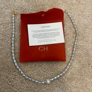 Crystal haze Duchess Chain, 40cm length- NEW